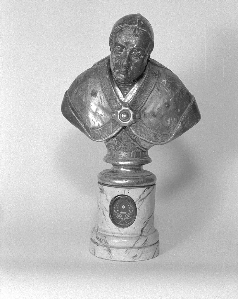 San Basilio (reliquiario - a busto) - bottega veneta (seconda metà sec. XVIII)