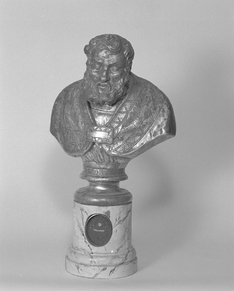 San Gregorio Nazian (reliquiario - a busto) - bottega veneta (seconda metà sec. XVIII)