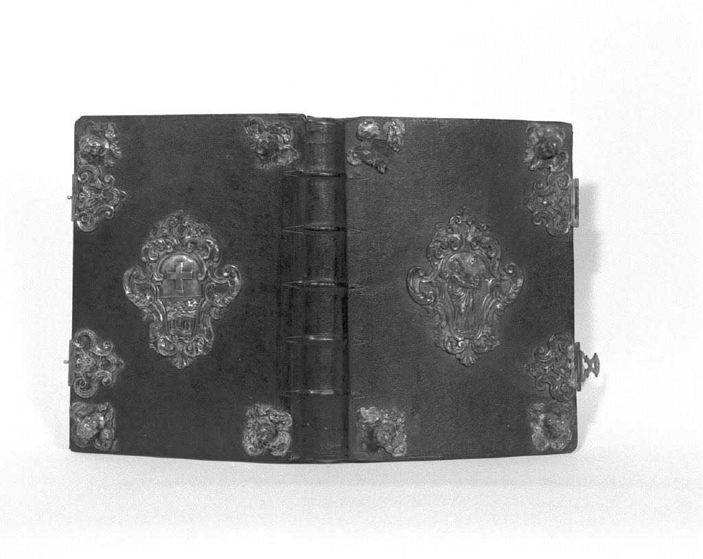 coperta di libro liturgico - bottega veneta (sec. XVIII)