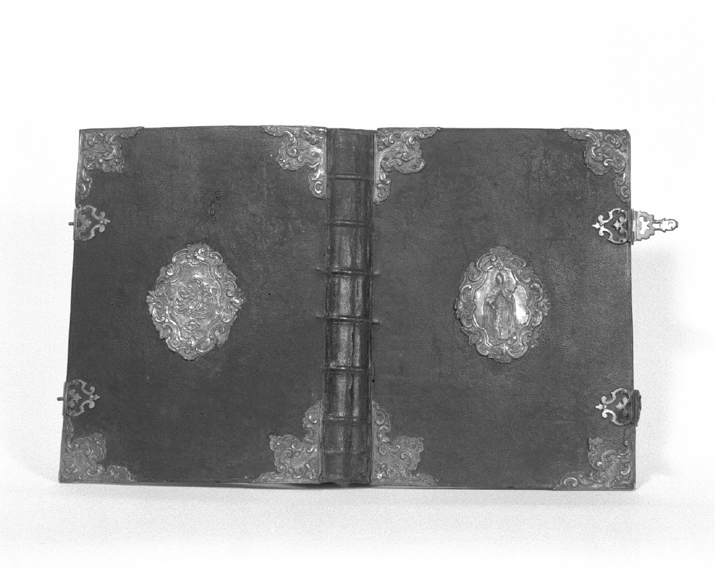 coperta di libro liturgico - bottega veneziana (fine sec. XVIII)