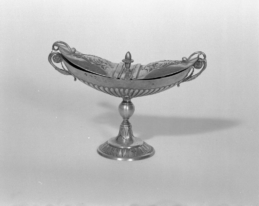 navicella portaincenso - bottega veneziana (sec. XIX)