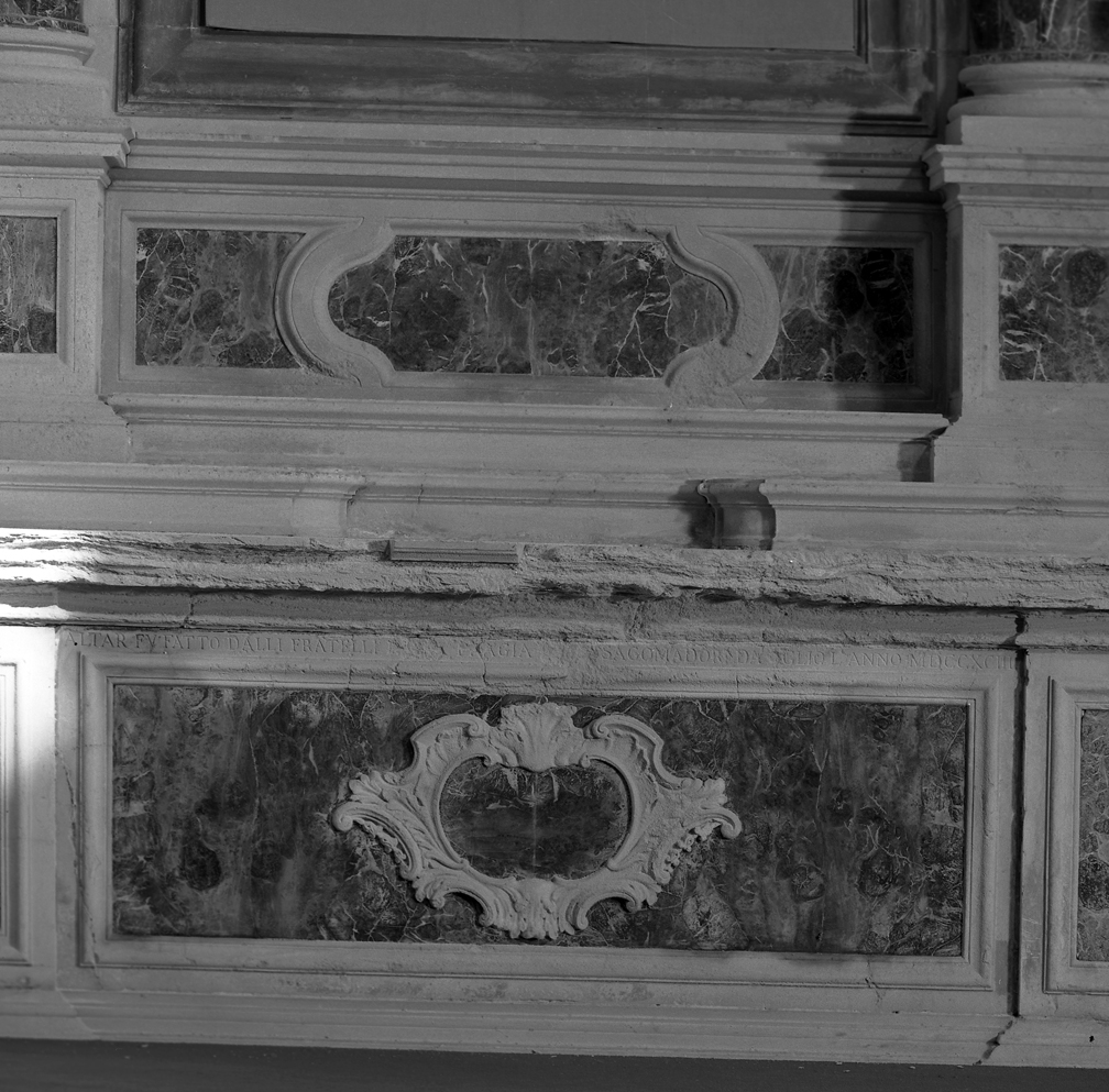 paliotto - ambito lombardo (sec. XVIII)