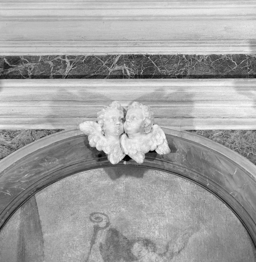 cherubini (chiave di volta) - ambito veneziano (sec. XVIII)