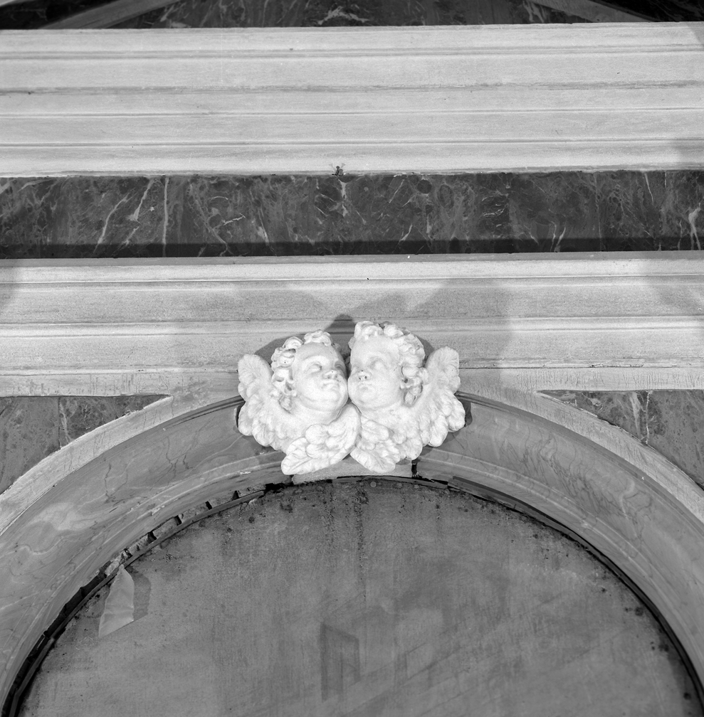 cherubini (chiave di volta) - ambito veneziano (sec. XVIII)