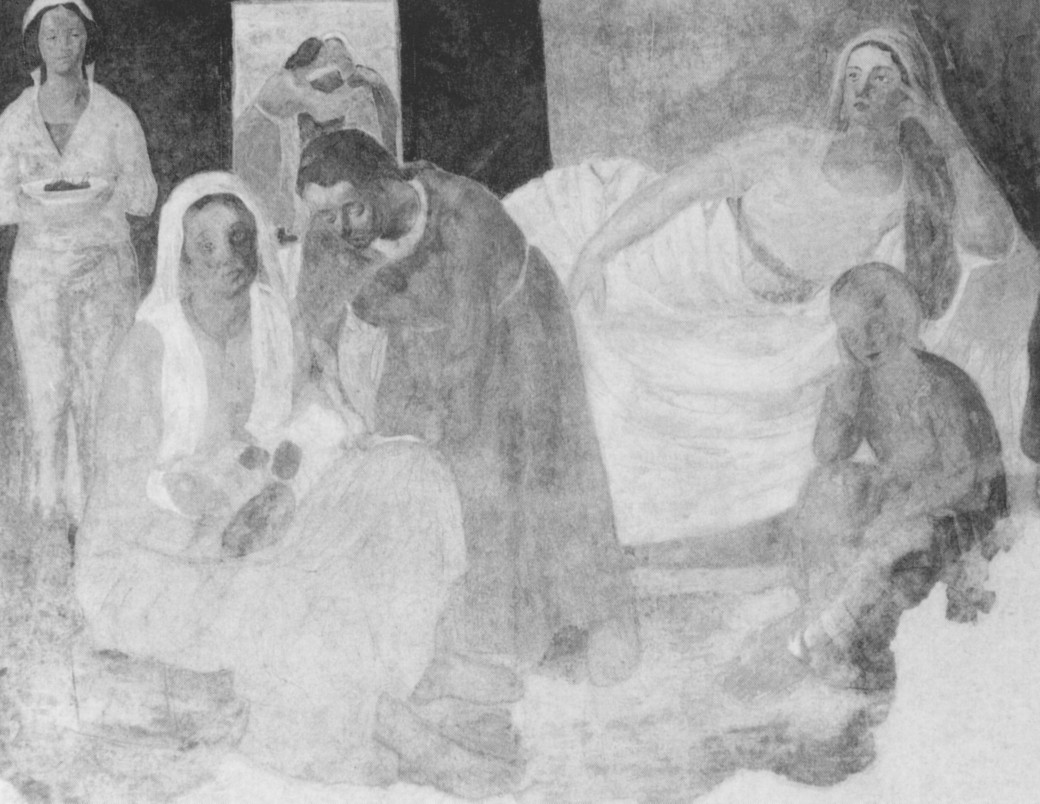 Maternità (dipinto) - ambito veneto (secondo quarto sec. XX)