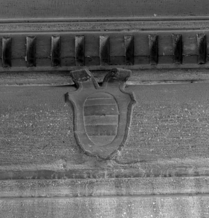 stemma gentilizio della famiglia Peccadini, stemma gentilizio (rilievo, elemento d'insieme) - ambito veneto (sec. XVII)