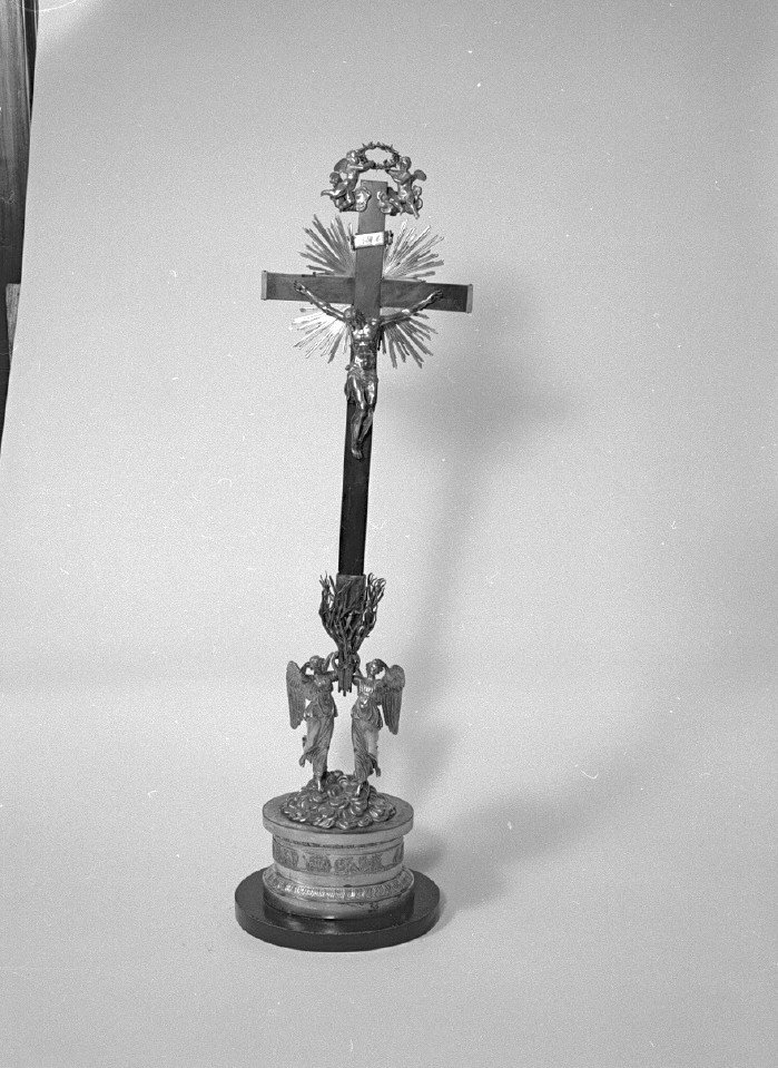 croce d'altare - bottega veneta (sec. XVI, sec. XVIII)