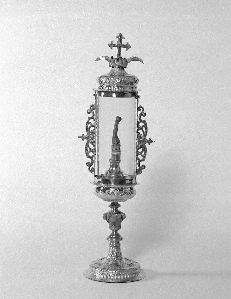 fiala di pellegrinaggio - bottega veneziana (sec. XVII)