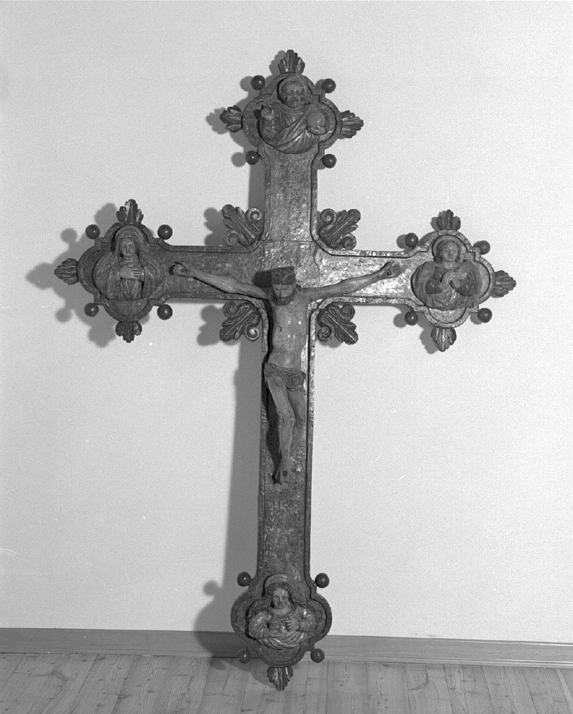 croce - bottega veneto-trentina (sec. XVII)