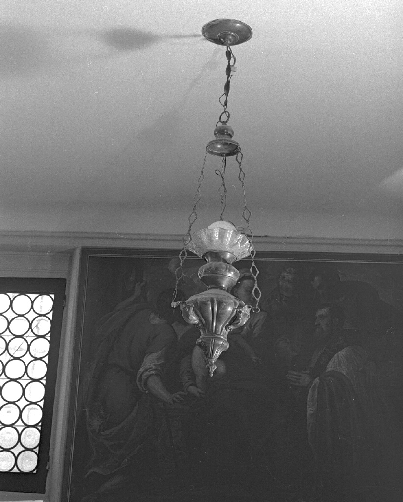 lampada pensile - bottega veneta (prima metà sec. XIX)