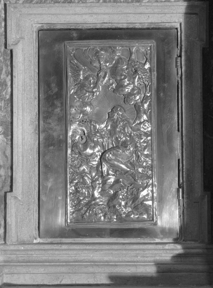 orazione di Cristo nell'orto di Getsemani (sportello di tabernacolo) - bottega veneziana (prima metà sec. XVIII)