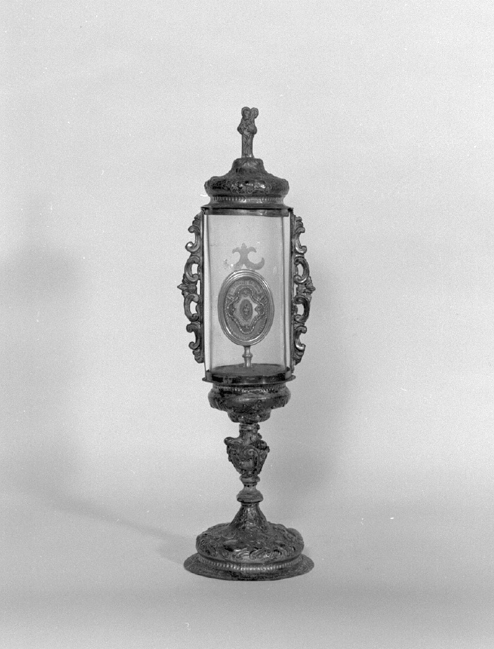 fiala di pellegrinaggio - bottega veneziana (sec. XVIII)