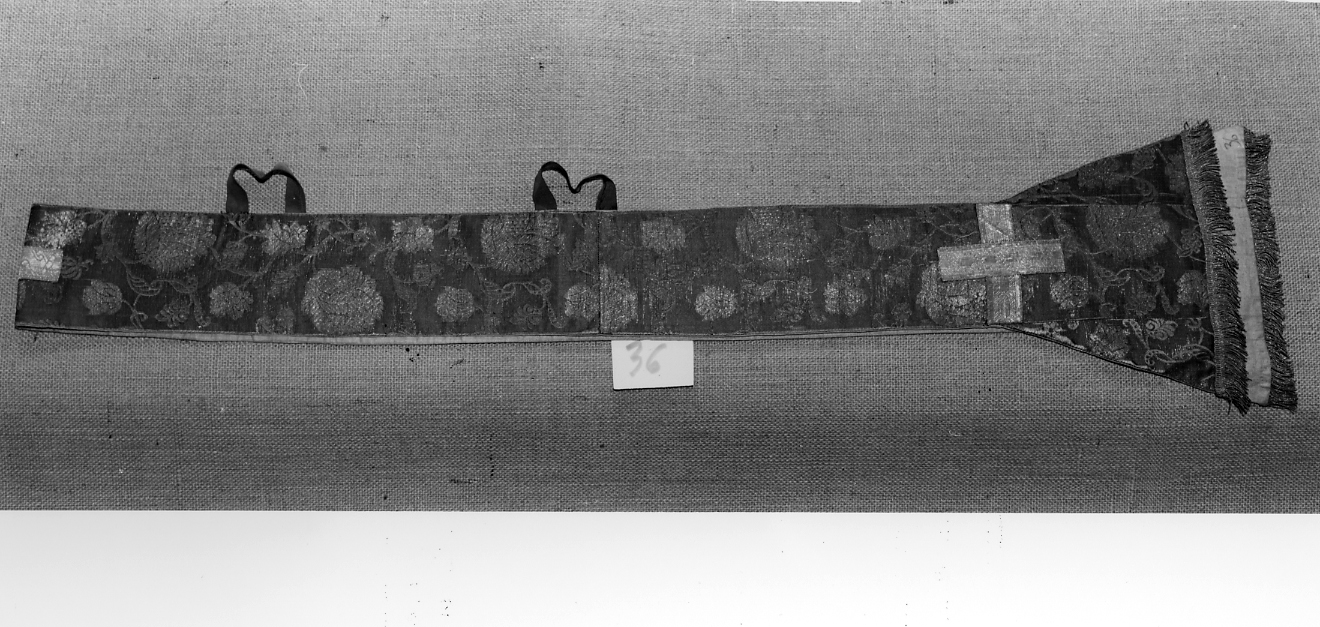 stola - manifattura veneziana (metà sec. XVII)