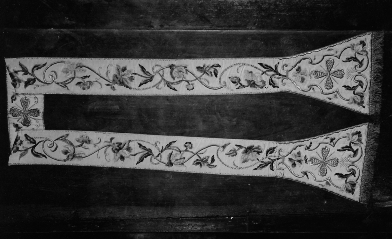 stola, elemento d'insieme - ambito veneto (seconda metà sec. XVIII)