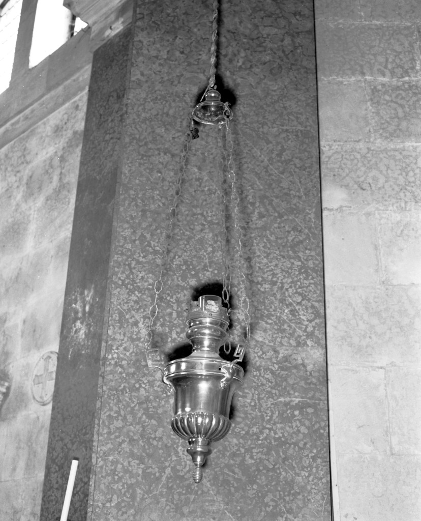 lampada, serie - ambito veneto (seconda metà sec. XIX)