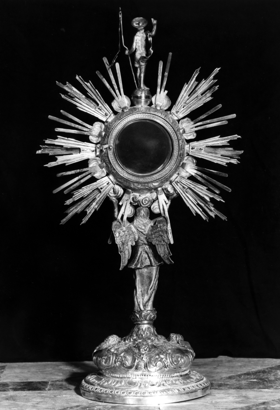 ostensorio - ambito veneto (prima metà sec. XX)