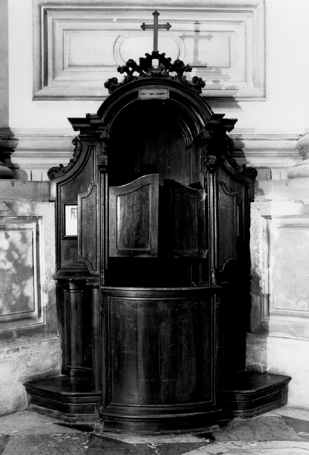 confessionale di Massari Giorgio (sec. XVIII)