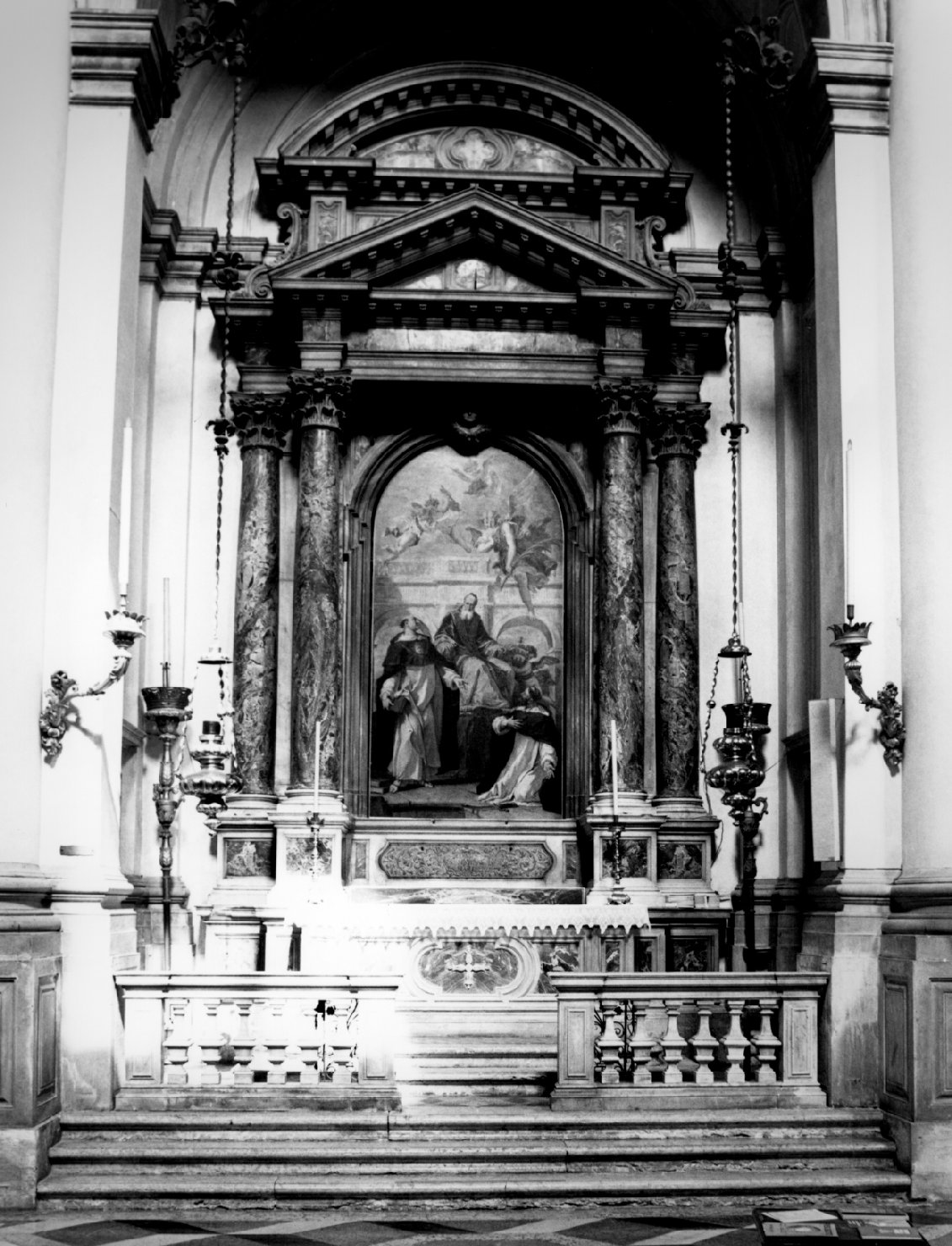 altare di Massari Giorgio, Corbetto Bortolo (sec. XVIII)