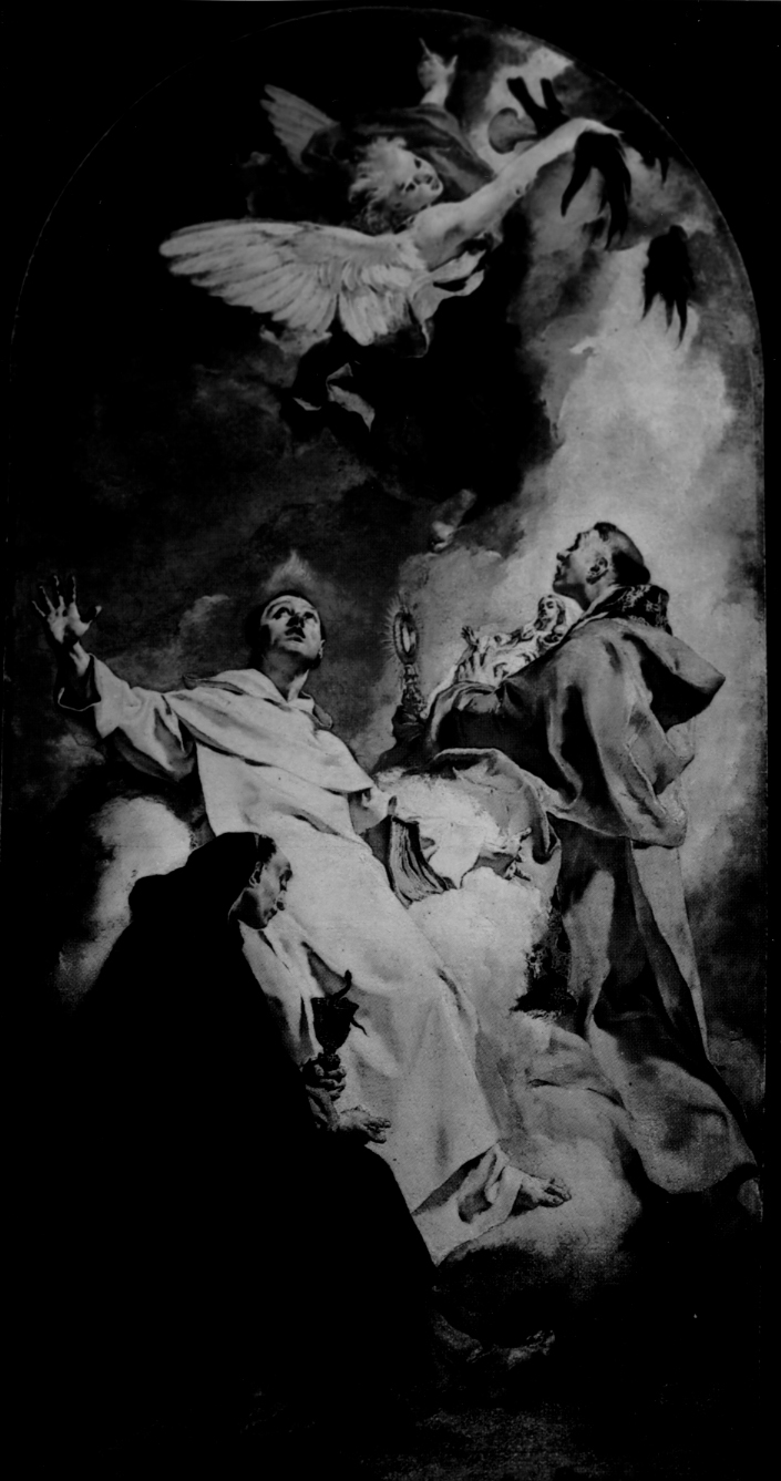 I tre Santi (dipinto) di Piazzetta Giovanni Battista (sec. XVIII)