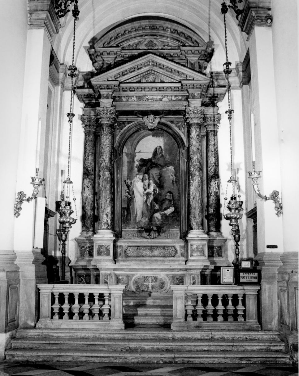 altare, insieme di Massari Giorgio, Corbetto Bortolo (sec. XVIII)