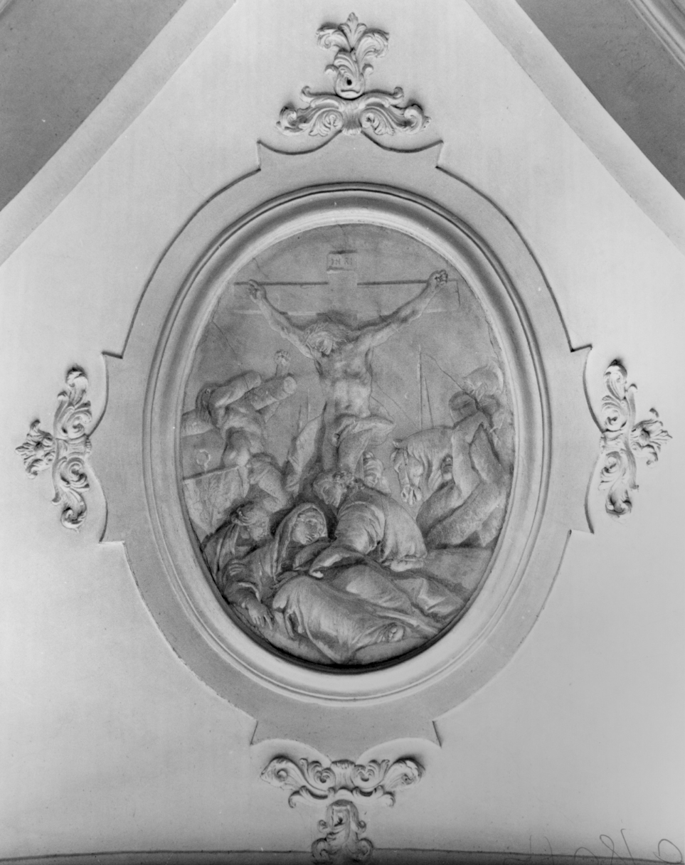 La Crocifissione, crocifissione (dipinto, elemento d'insieme) di Tiepolo Giovanni Battista (sec. XVIII)