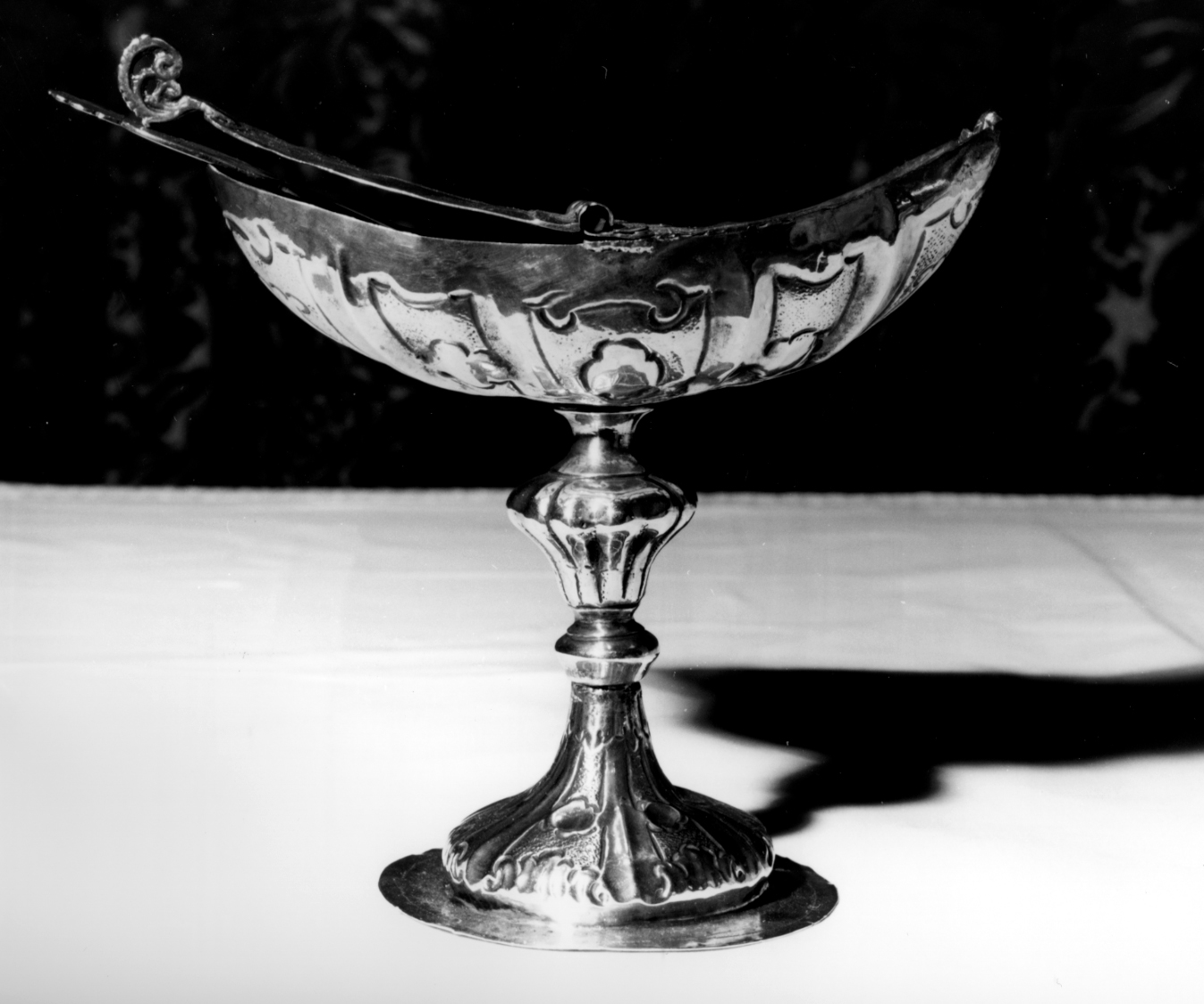 navicella portaincenso - ambito veneto (seconda metà sec. XVIII)