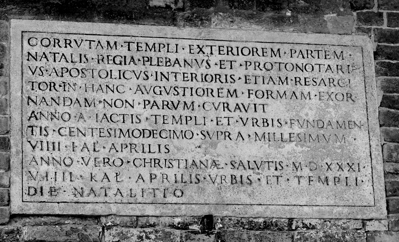 lapide - ambito veneziano (sec. XVI)