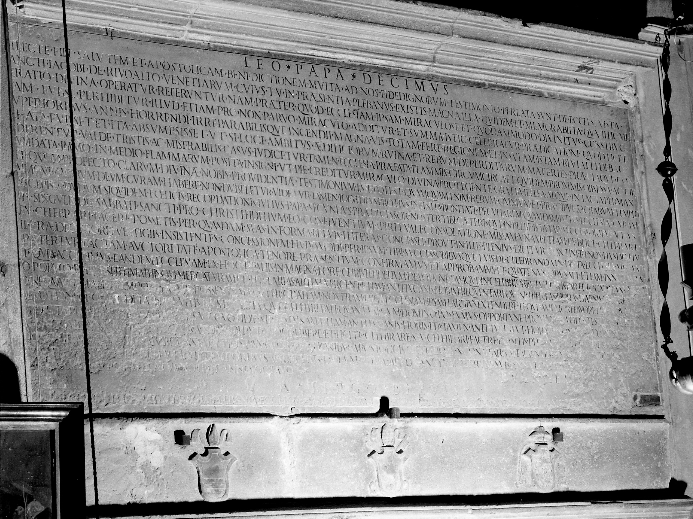 lapide - ambito veneziano (sec. XVI)