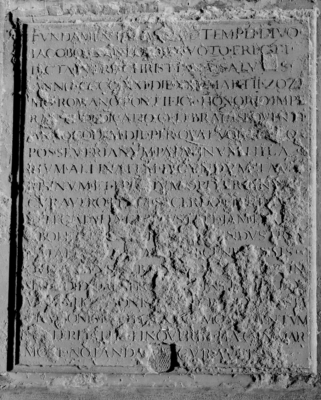 lapide - ambito veneziano (sec. XVI)