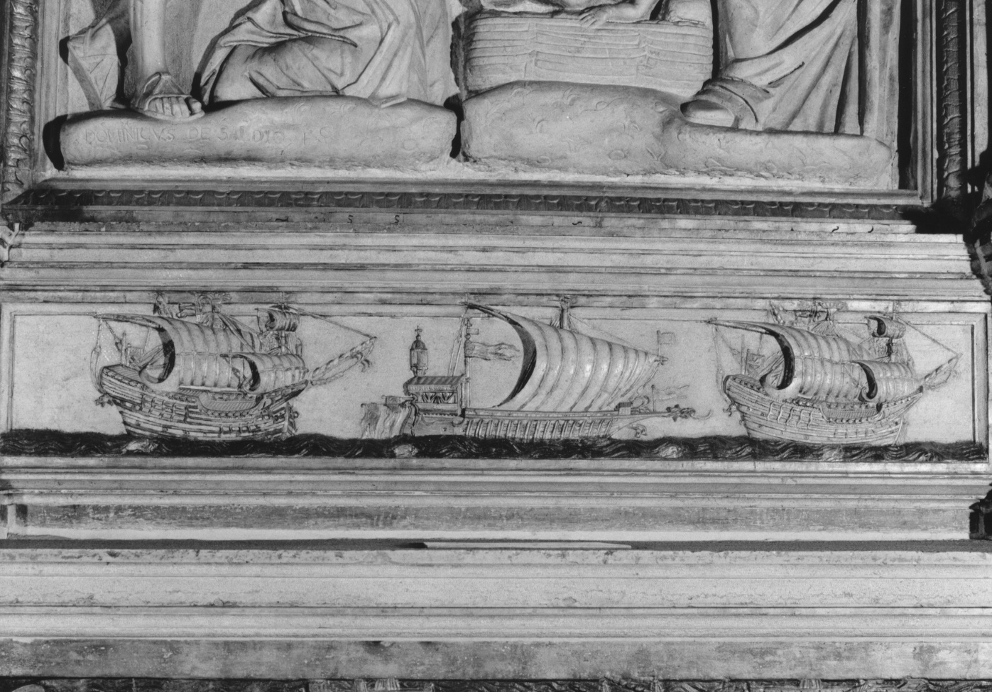 predella, elemento d'insieme di Grazioli Domenico detto Domenico da Salò (ultimo quarto sec. XVI)