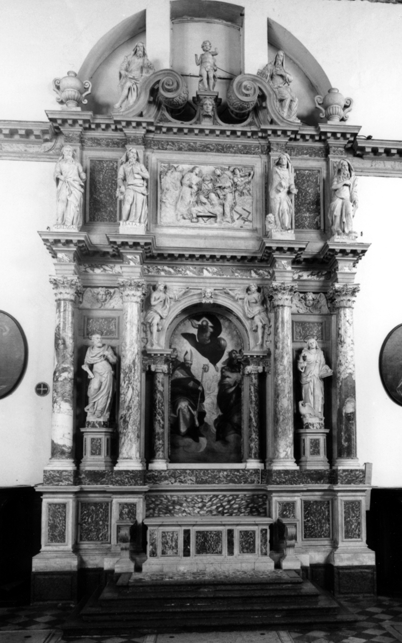 altare, elemento d'insieme di Scamozzi Vincenzo (scuola) (sec. XVI)