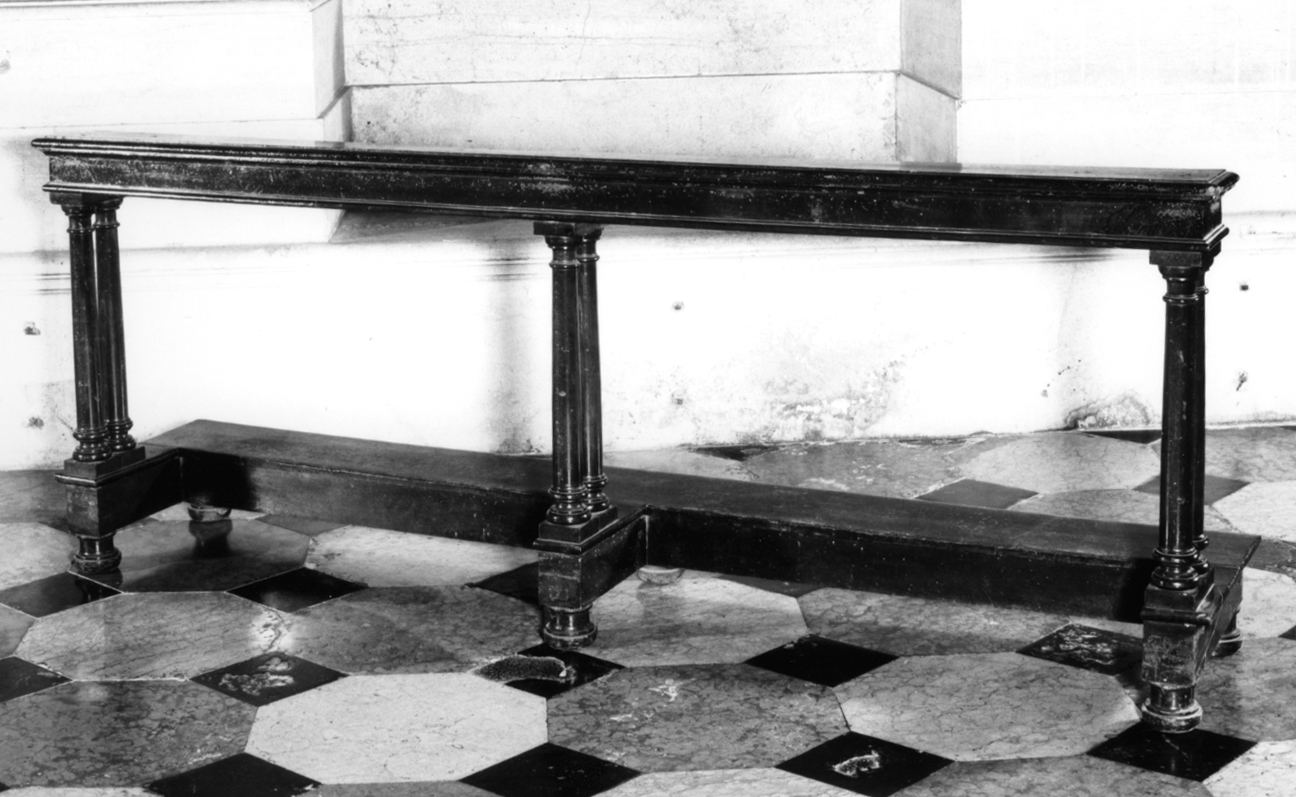 inginocchiatoio - bottega veneta (sec. XVIII)