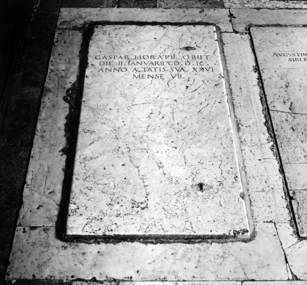 lastra tombale - bottega veneta (sec. XVII)