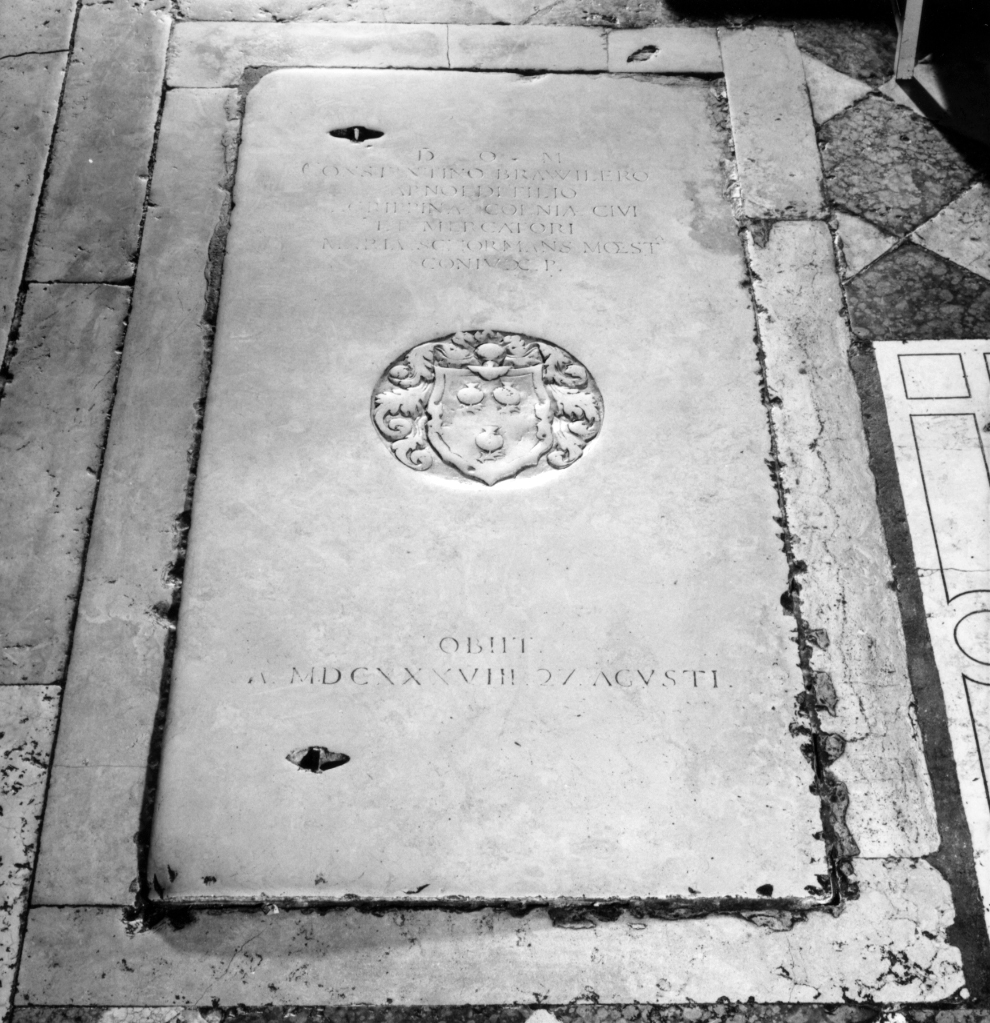 lastra tombale - bottega veneta (sec. XVII)