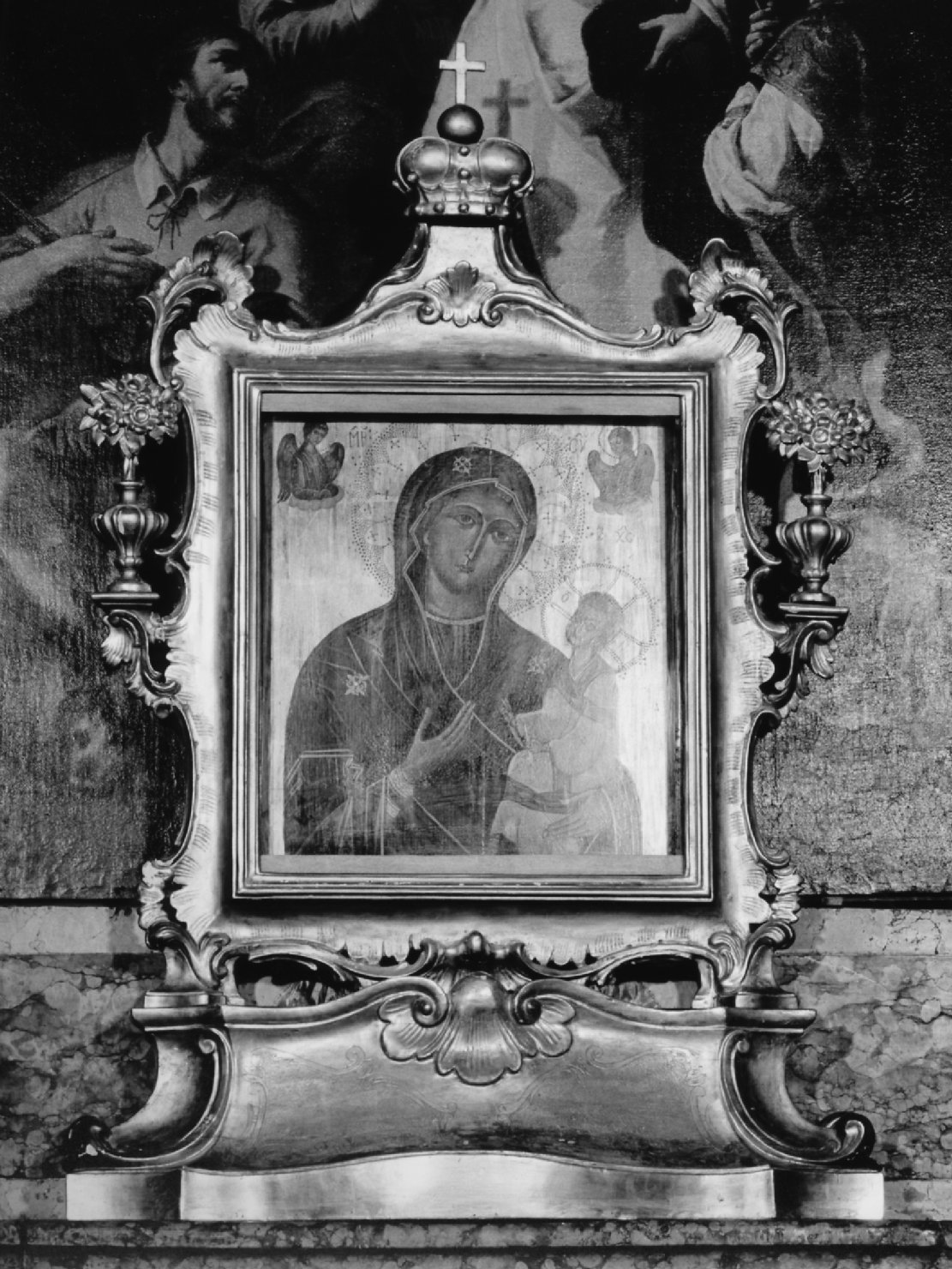 Madonna con Bambino (icona) - ambito veneto (secc. XVII/ XVIII)