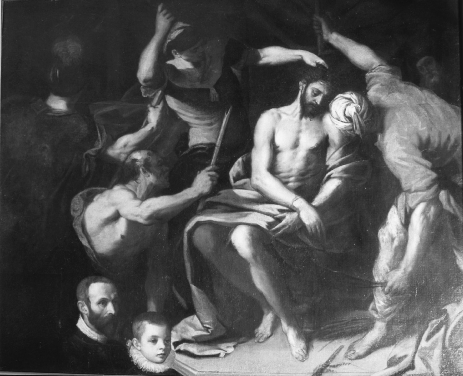 incoronazione di spine (dipinto) di Corona Leonardo detto Leonardo da Murano (sec. XVII)