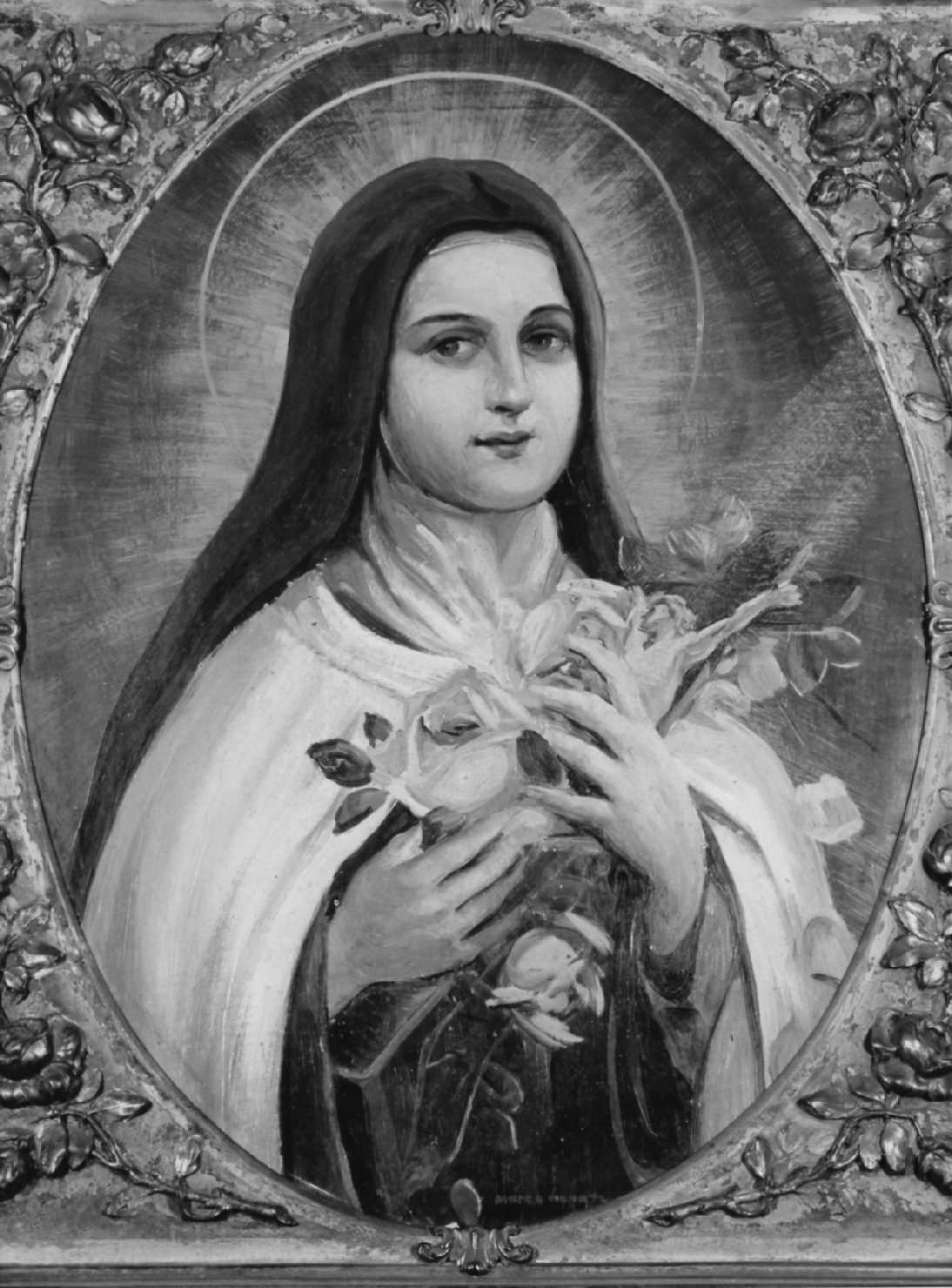 Santa Teresa del Bambino Gesù (dipinto) di Novati Marco (sec. XX)