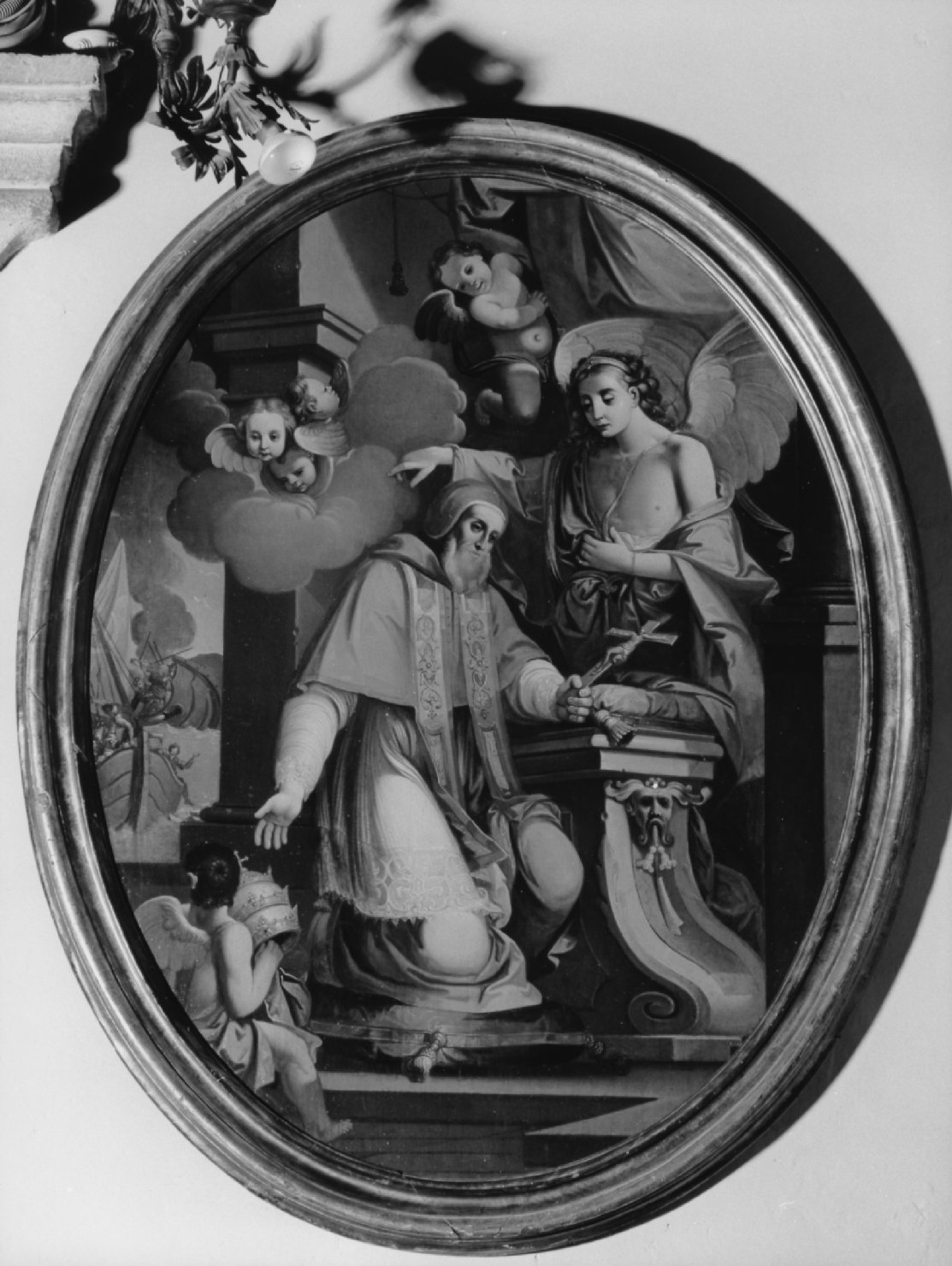 Papa Pio V in meditazione (dipinto) - ambito veneto (sec. XIX)