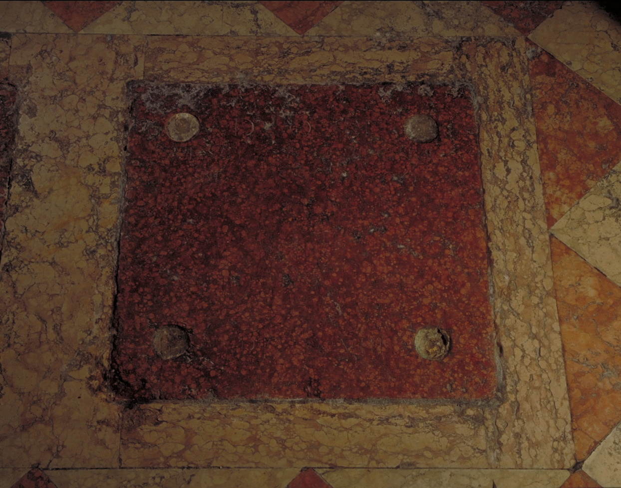 lastra tombale - bottega veneziana (sec. XVII)