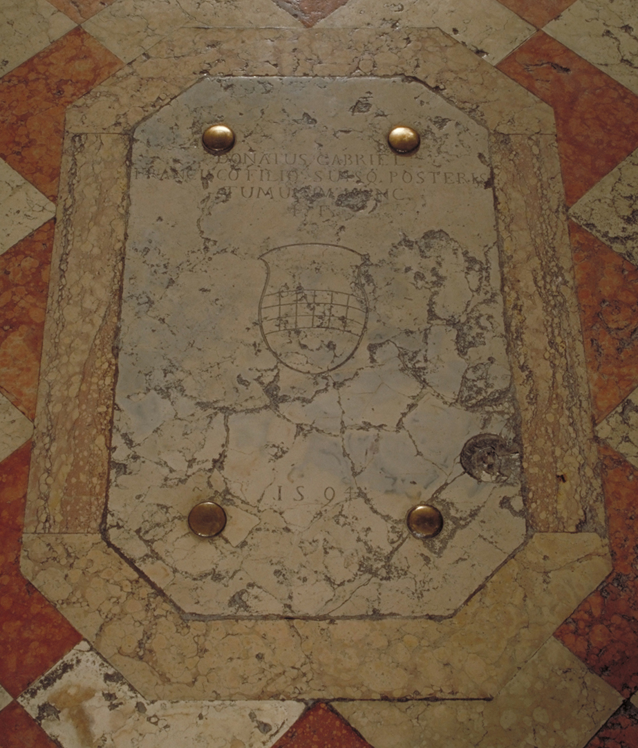 lastra tombale - bottega veneziana (sec. XVI)