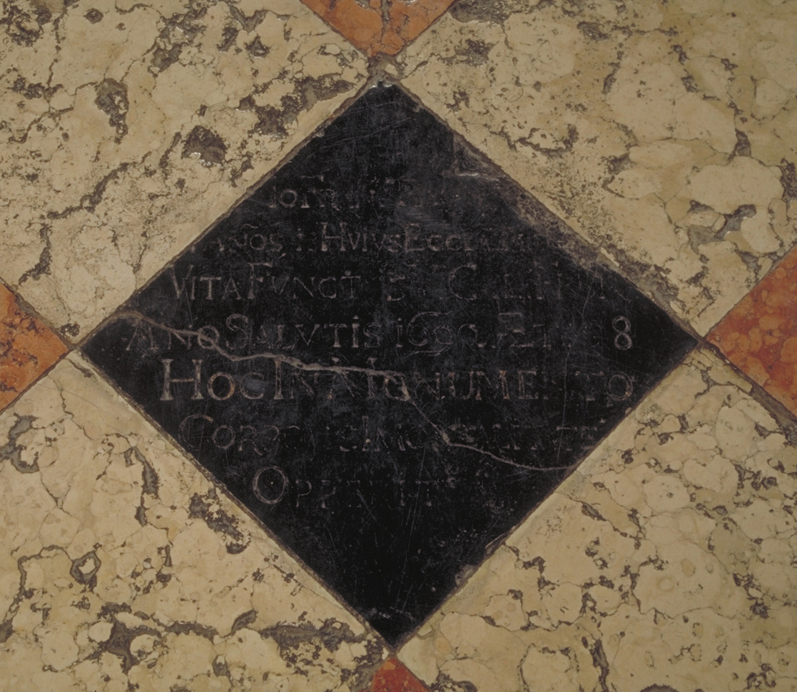 lastra tombale - bottega veneziana (sec. XVII)