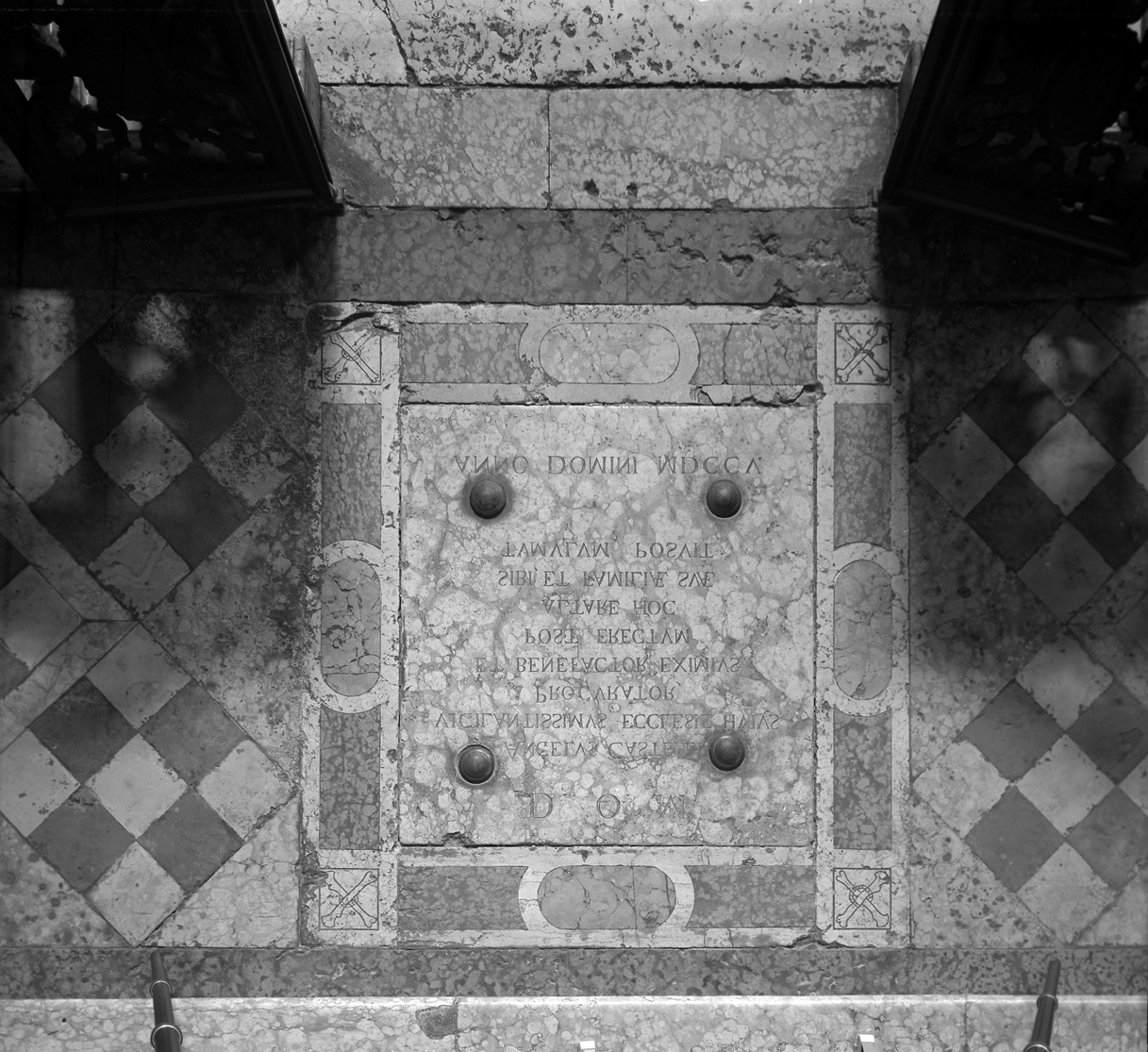lapide - ambito veneto (sec. XVIII)