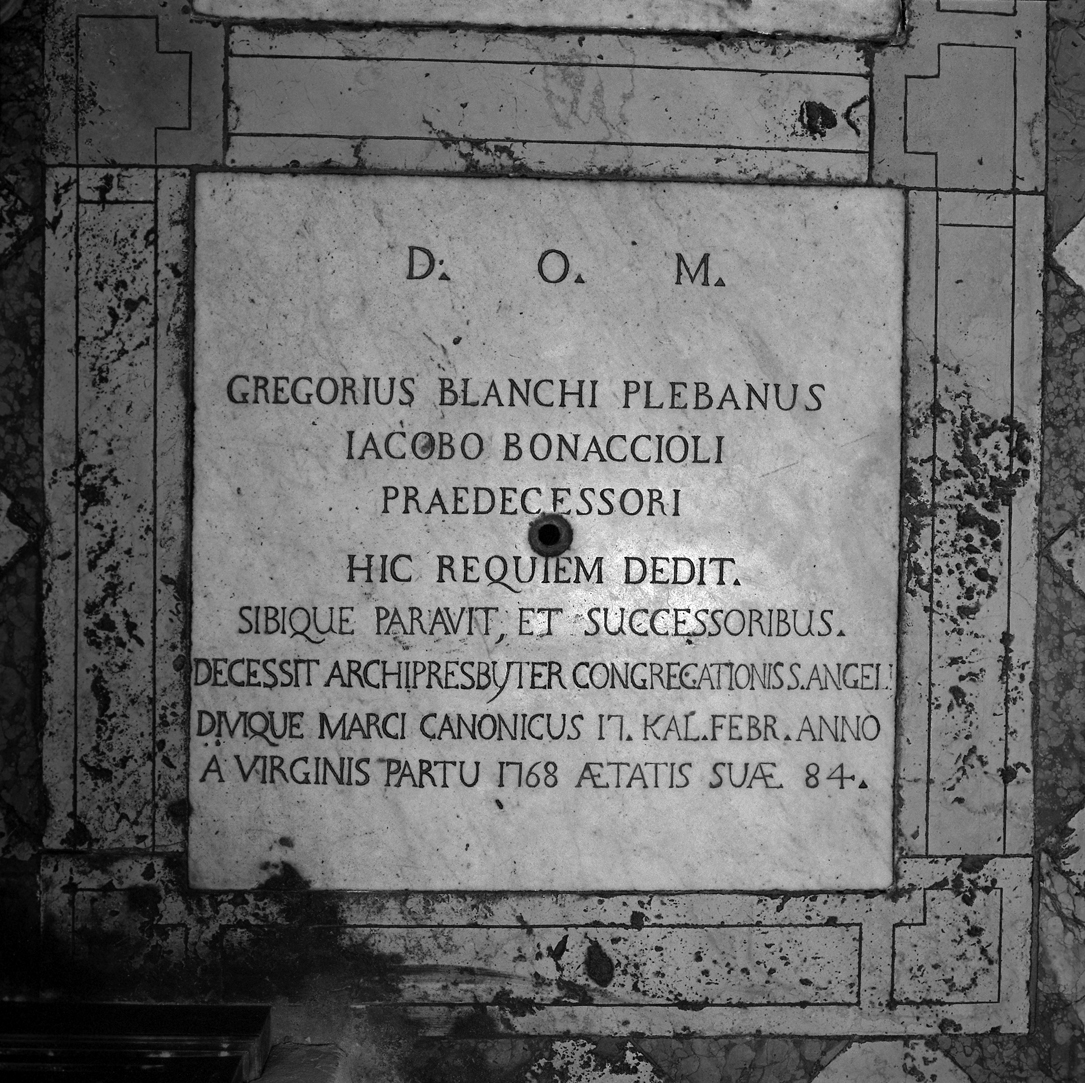 lapide - ambito veneto (sec. XVIII)