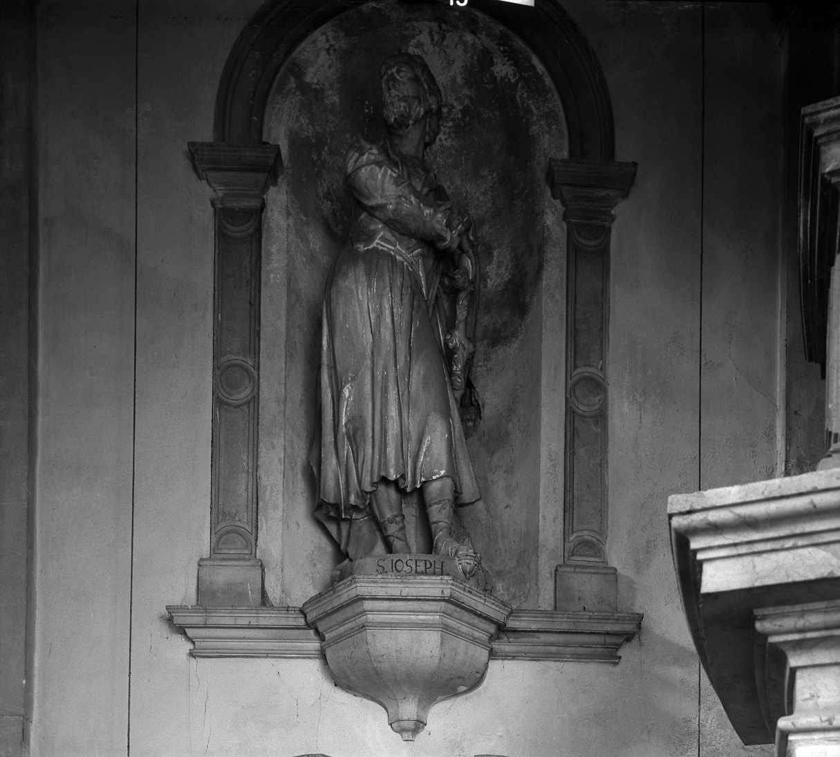 San Giuseppe (statua) di Bonazza Antonio (scuola) (inizio sec. XVIII)