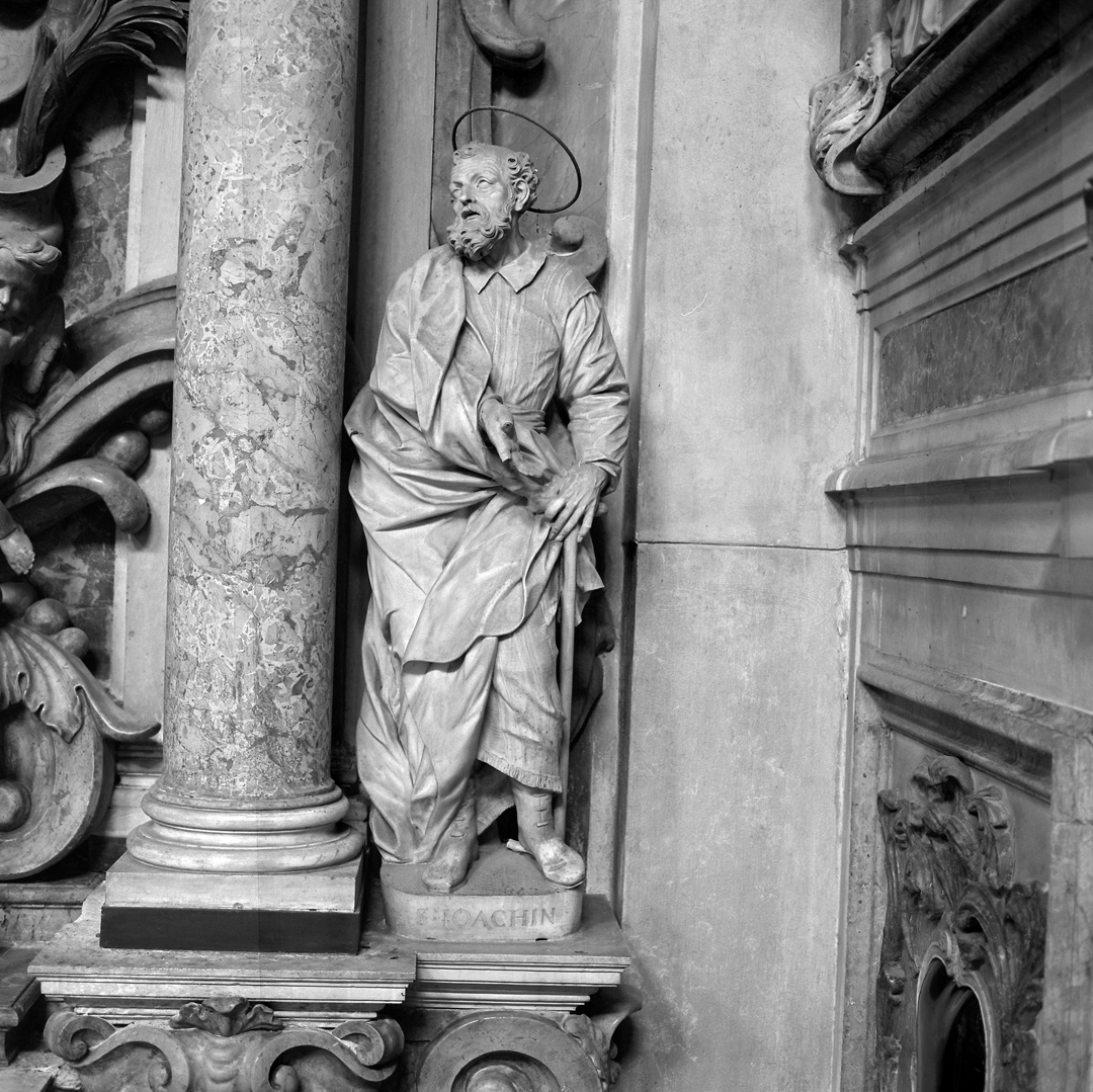 San Gioacchino (statua, elemento d'insieme) di Baratta Pietro (inizio sec. XVIII)