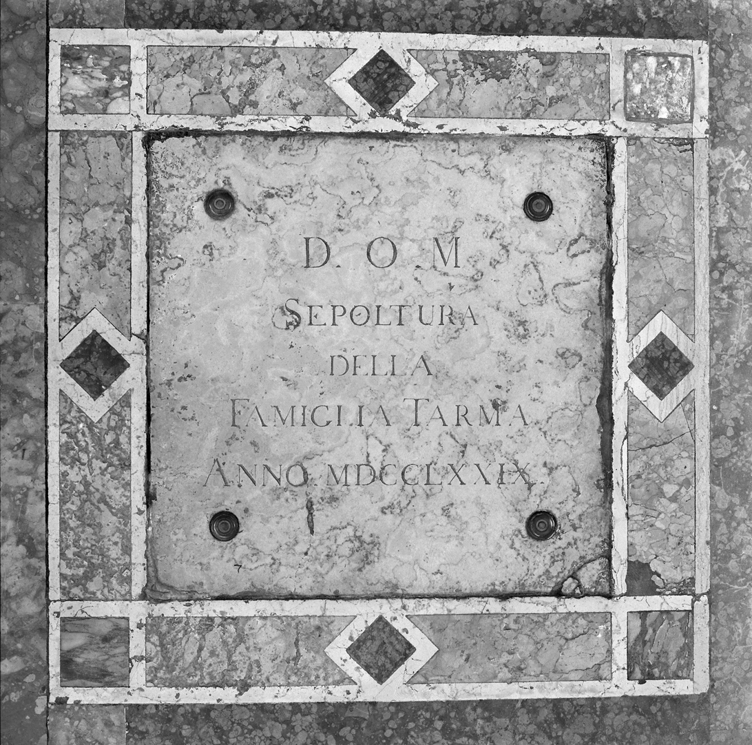 lapide - ambito veneto (sec. XVIII)