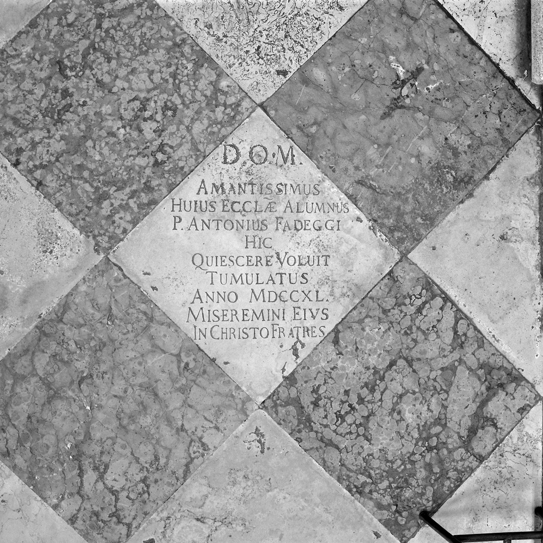 lapide - ambito veneto (sec. XVIII)