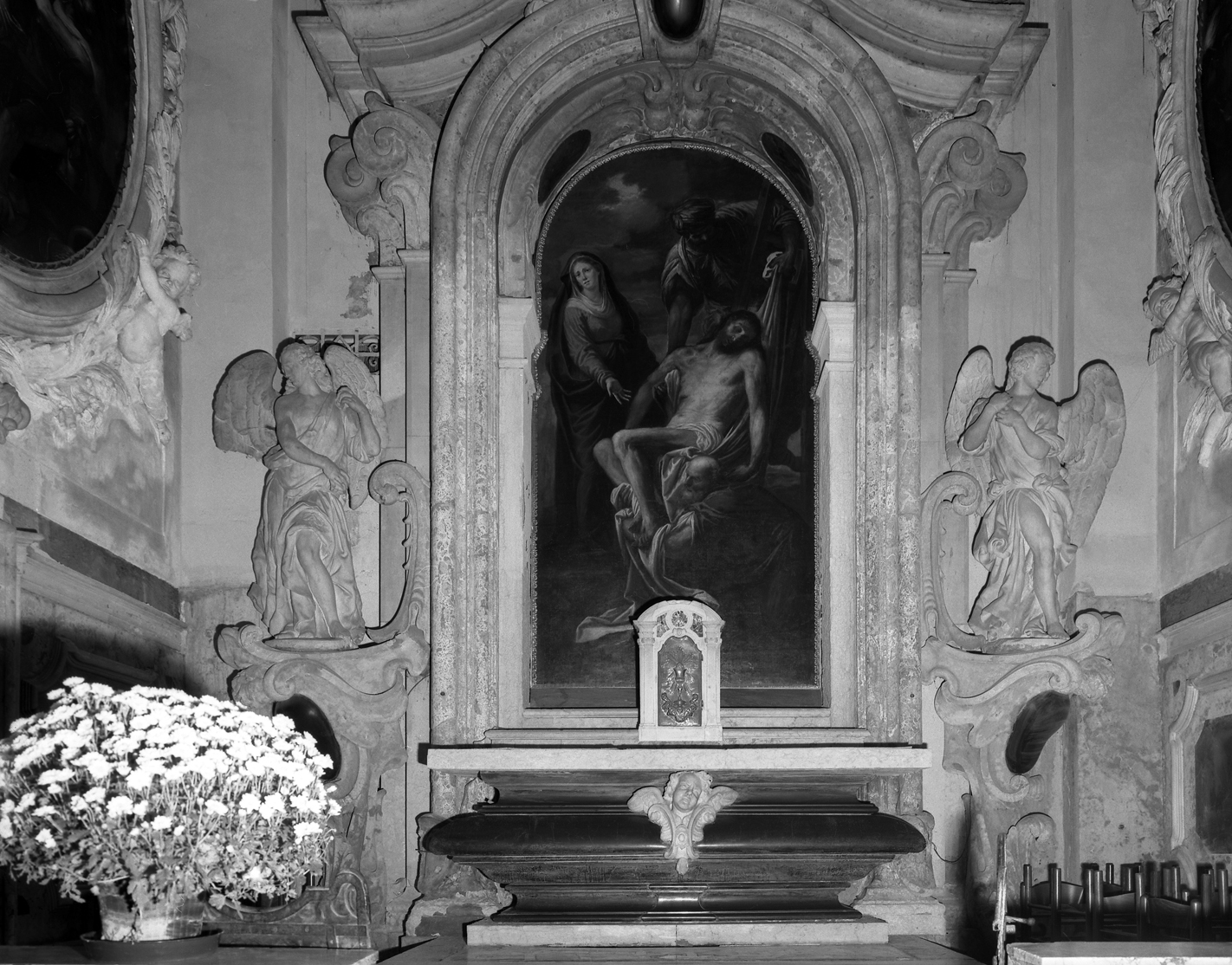 deposizione di Cristo dalla croce (dipinto) di Fumiani Giovanni Antonio (fine/inizio secc. XVII/ XVIII)