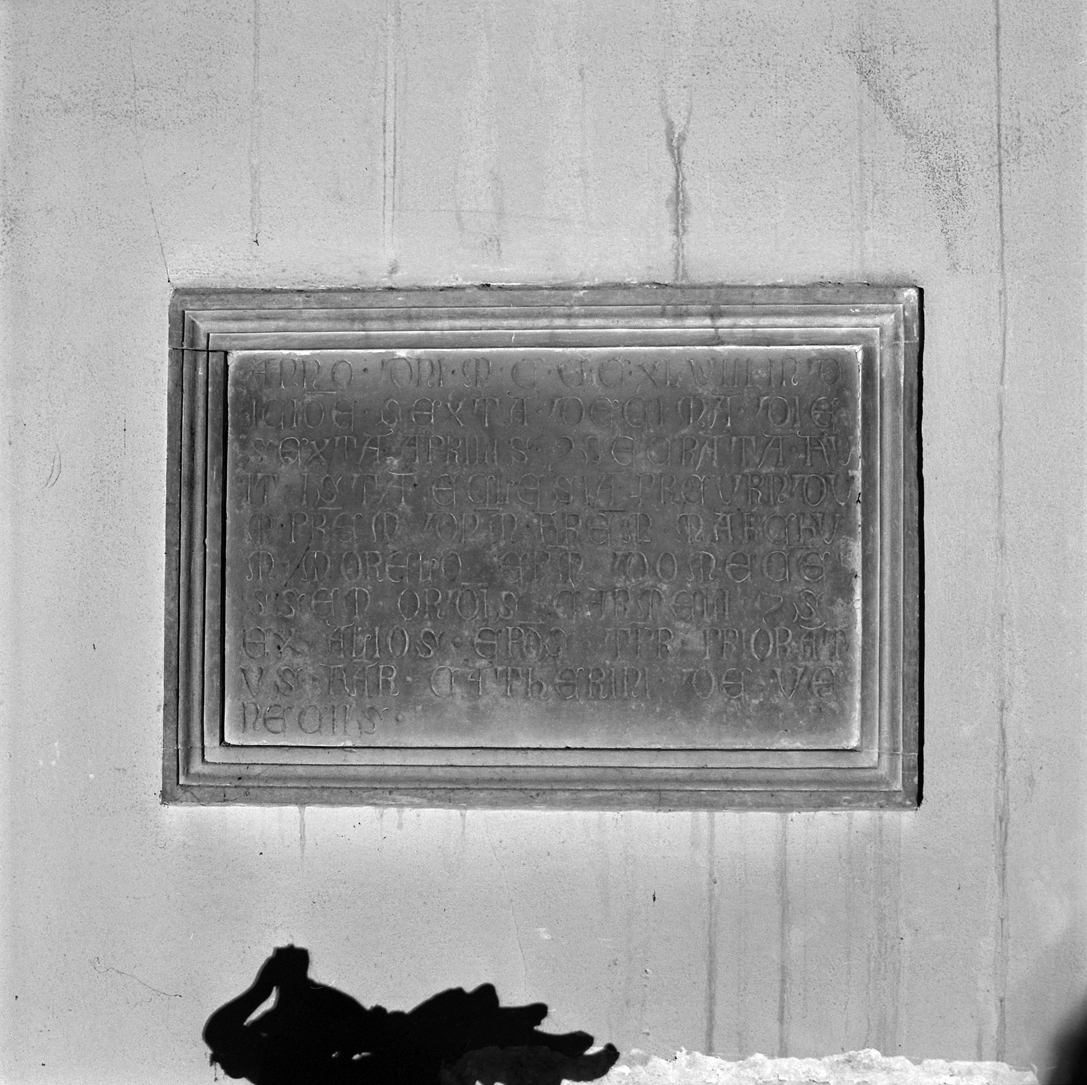 lapide - ambito veneto (sec. XIV)