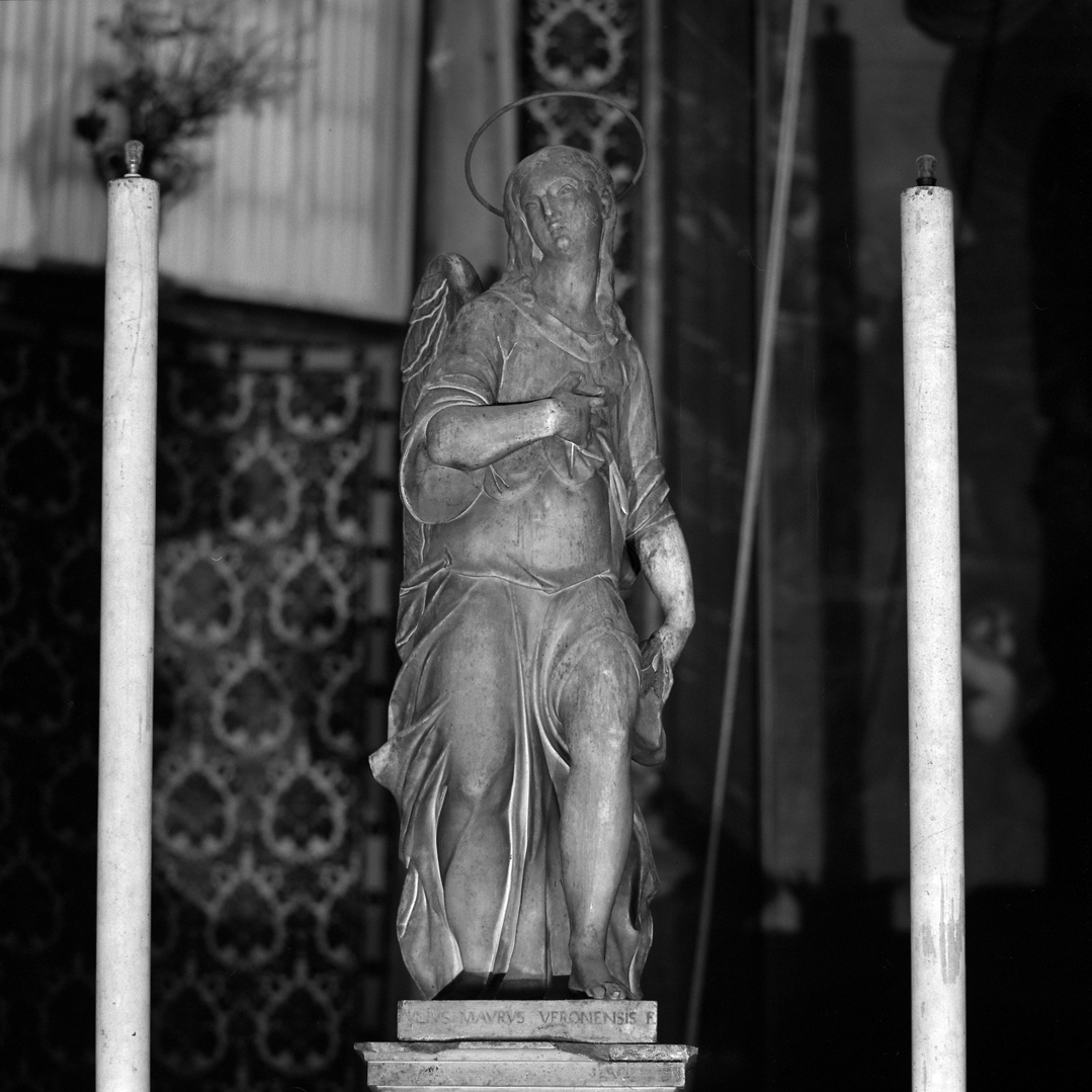 angelo (statua, elemento d'insieme) di Del Moro Giulio (seconda metà sec. XVII)